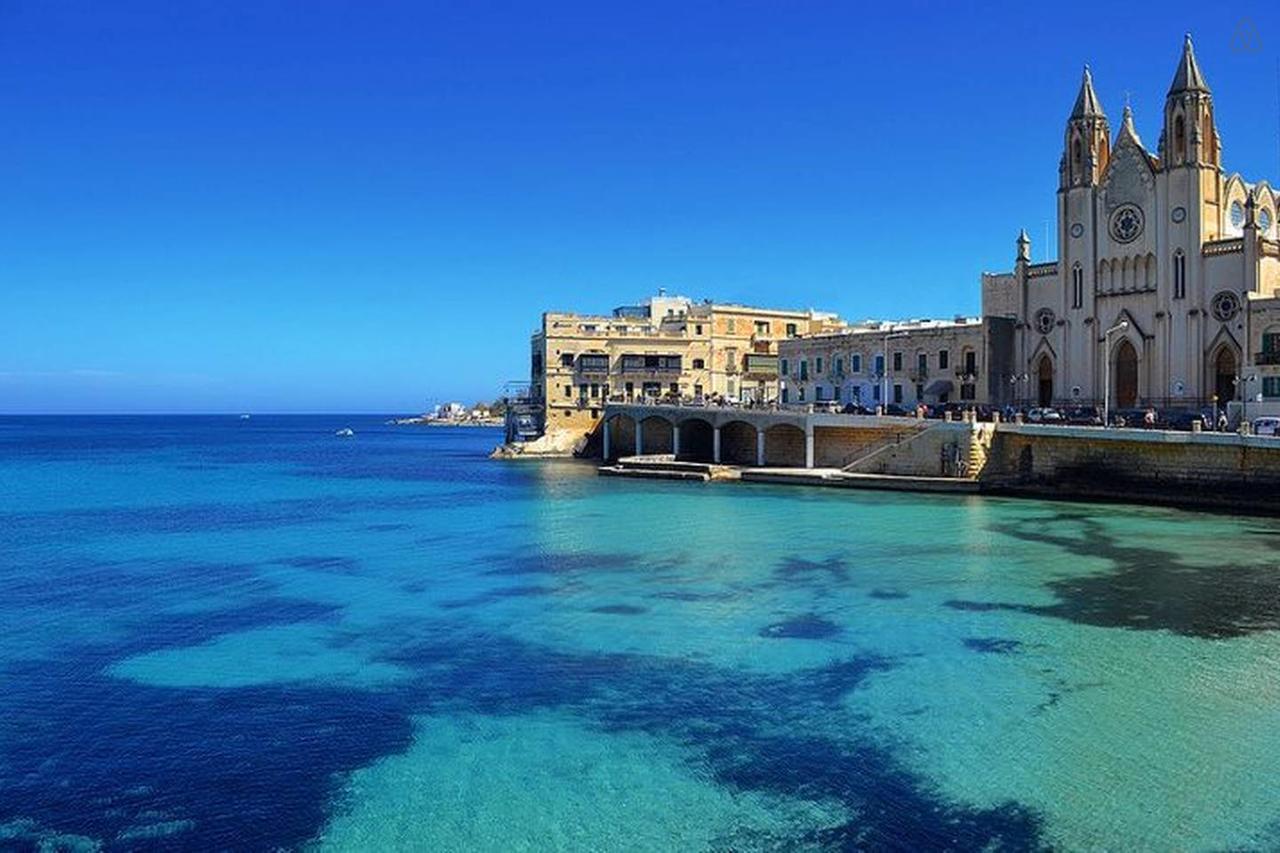 Marvelous 2 Bedroom Apartment By The Sea Qawra Extérieur photo